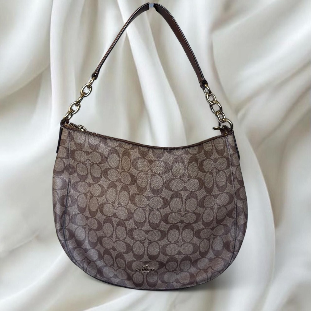Y2K Coach Elle Hobo bag in Signature Canvas